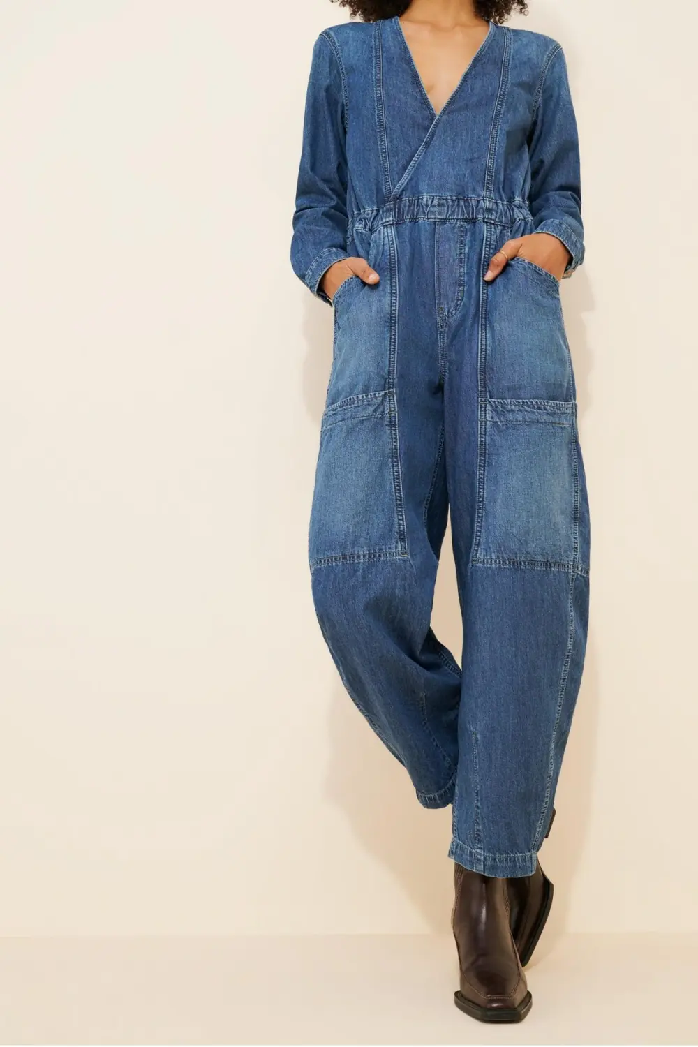 Archie Denim Jumpsuit