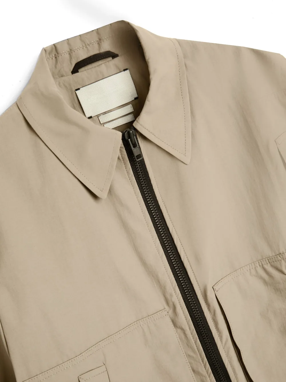 Khaki Long Sleeve Jacket