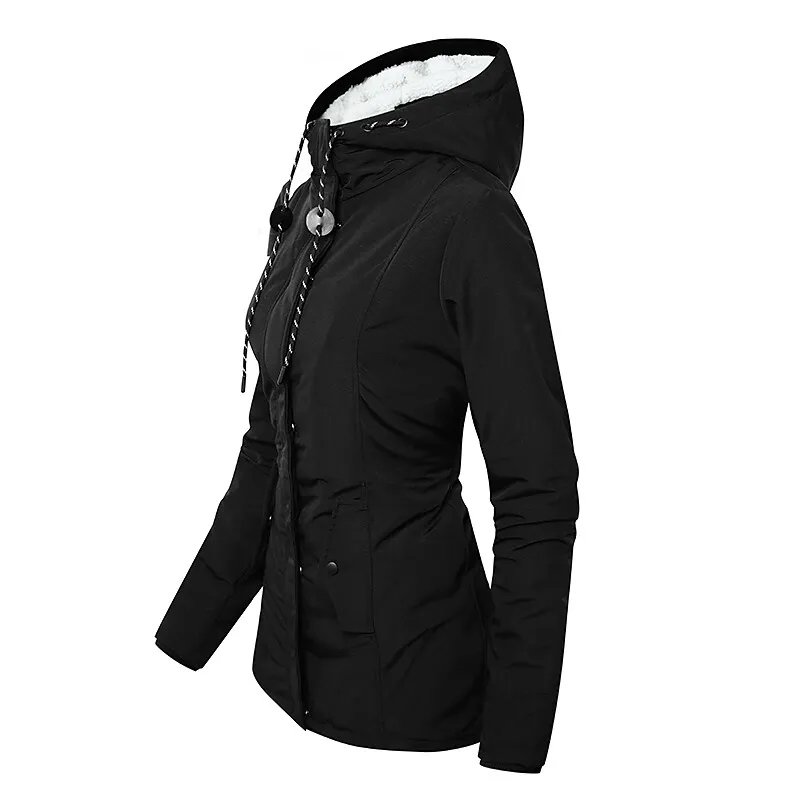 Women's Parka Street Fall Winter Long Coat