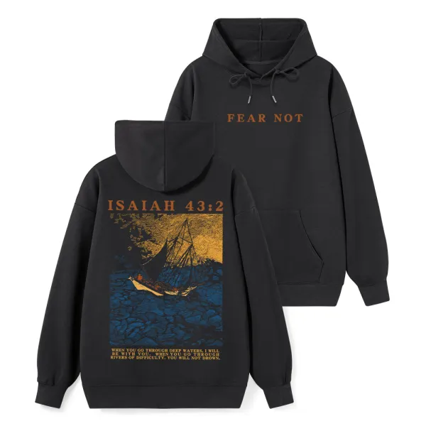 Fear Not Classic Christian Hoodie