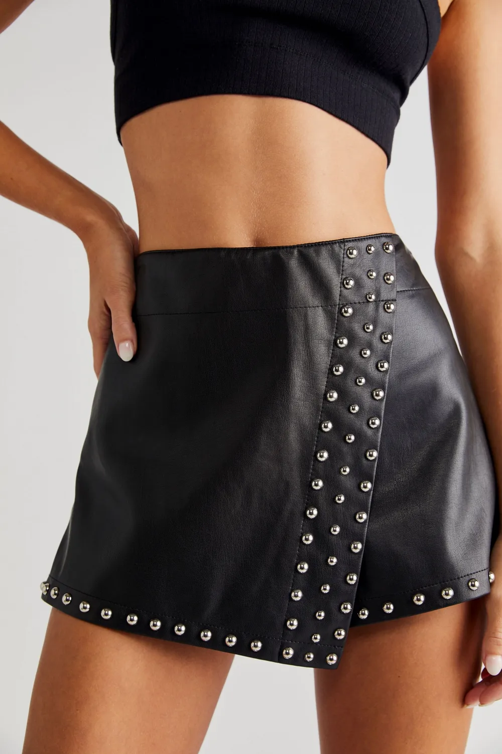 Emmy Mini Studded Skirt