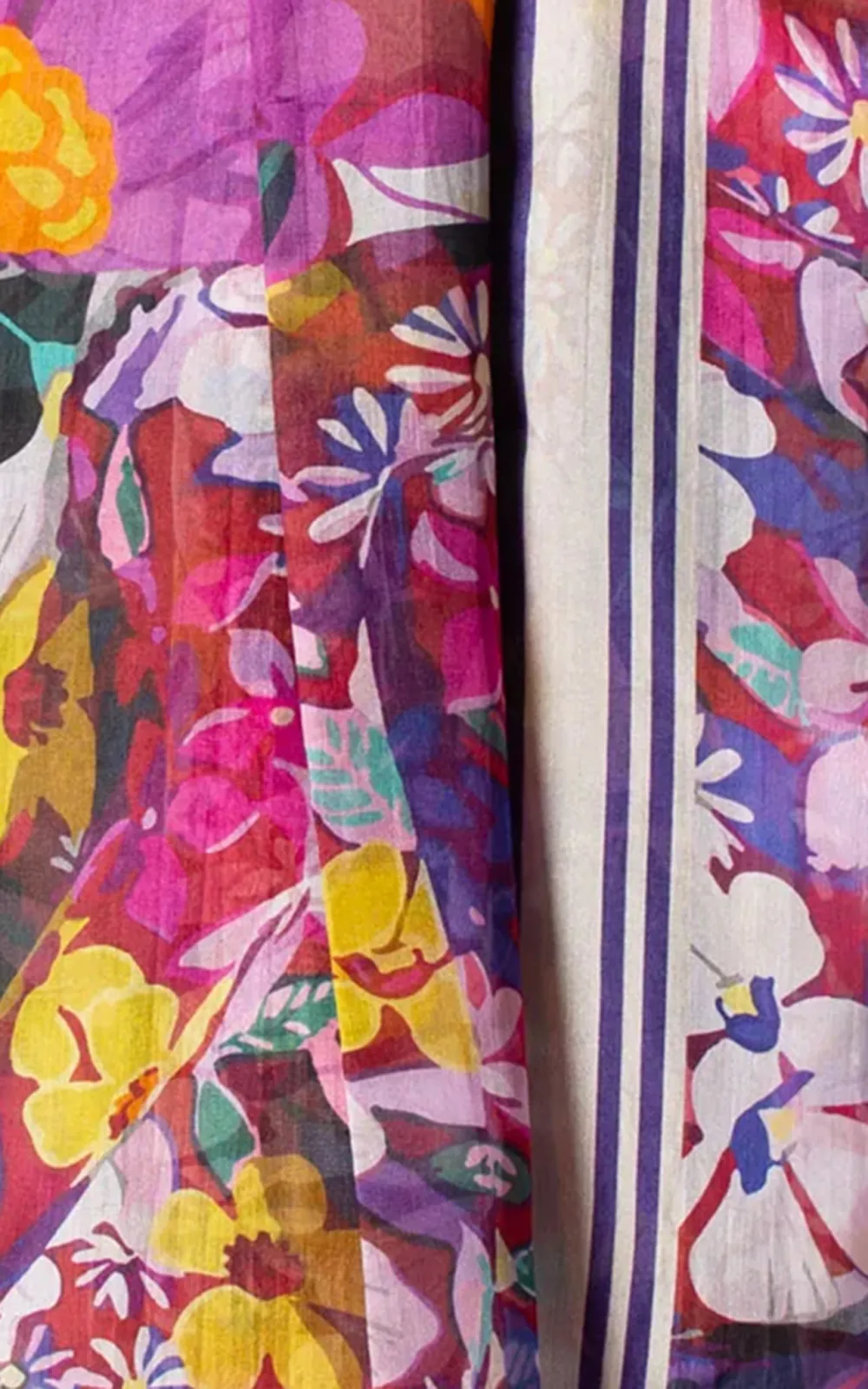 Flowy Air Silk Scarf for Women