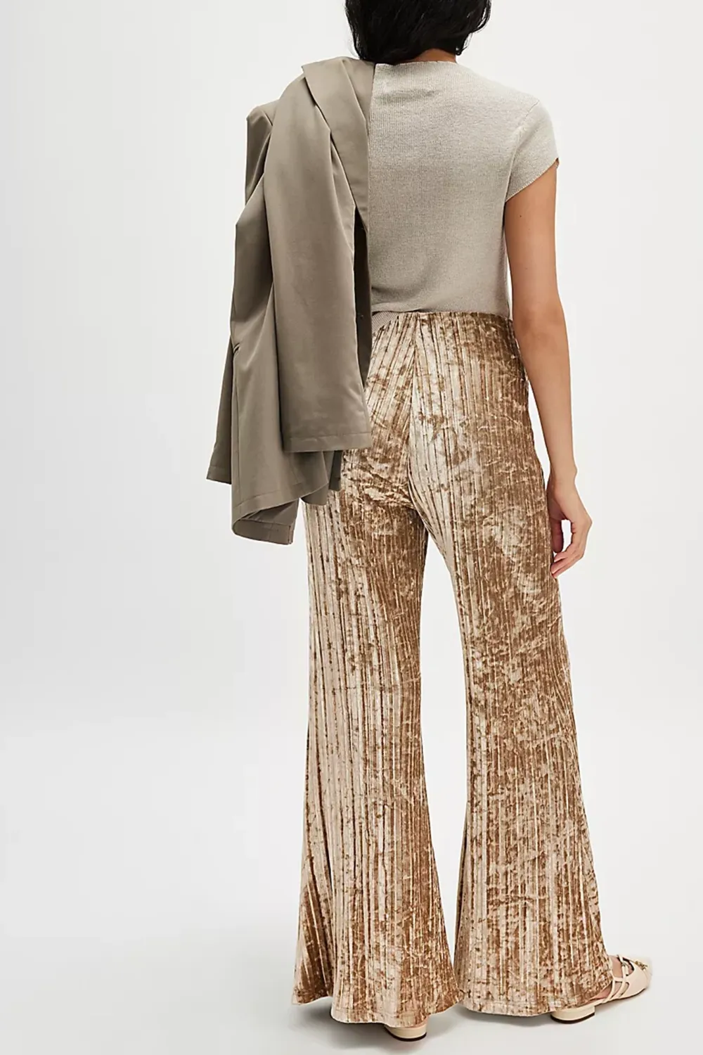 Pleated Wide Leg Pants