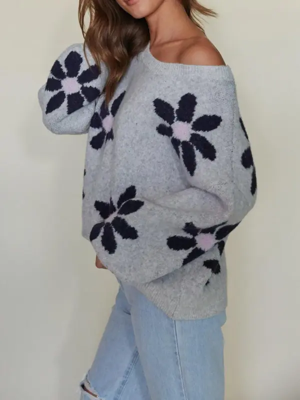 Olivia Floral Sweater
