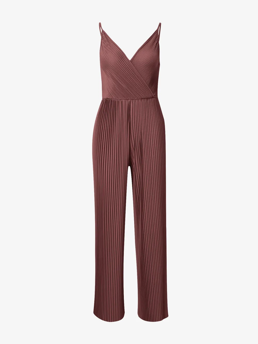Standard Straps Casual Style Jumpsuit