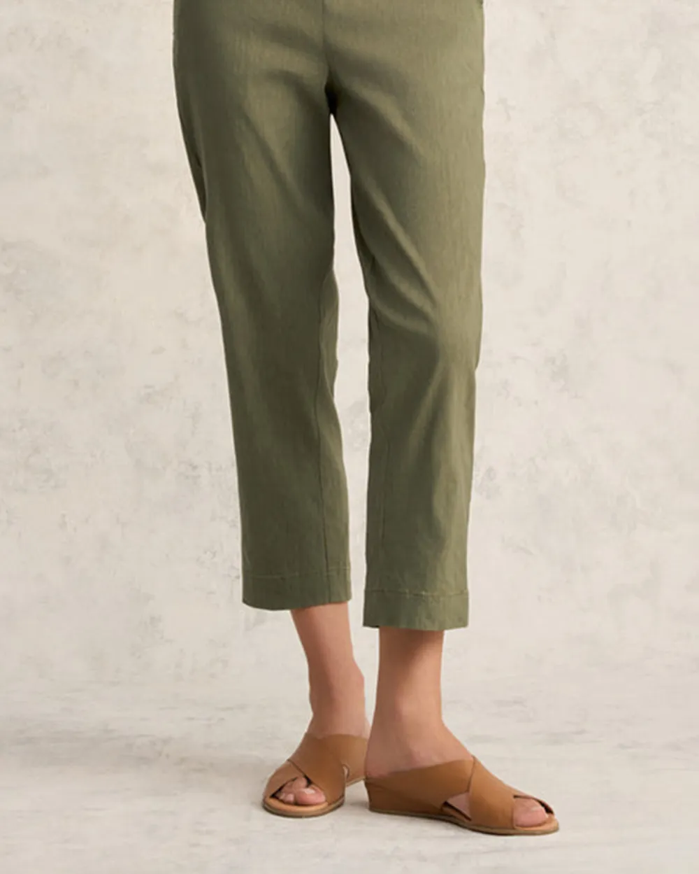Slim Fit Ankle Length Pants