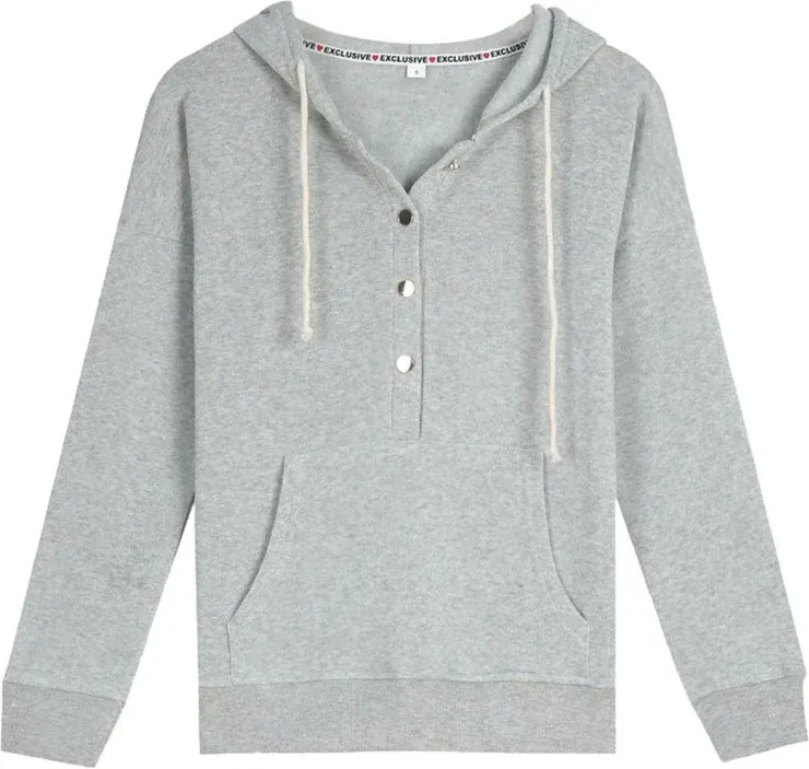 Key to Our Heart Grey Hoodie and Jogger Set