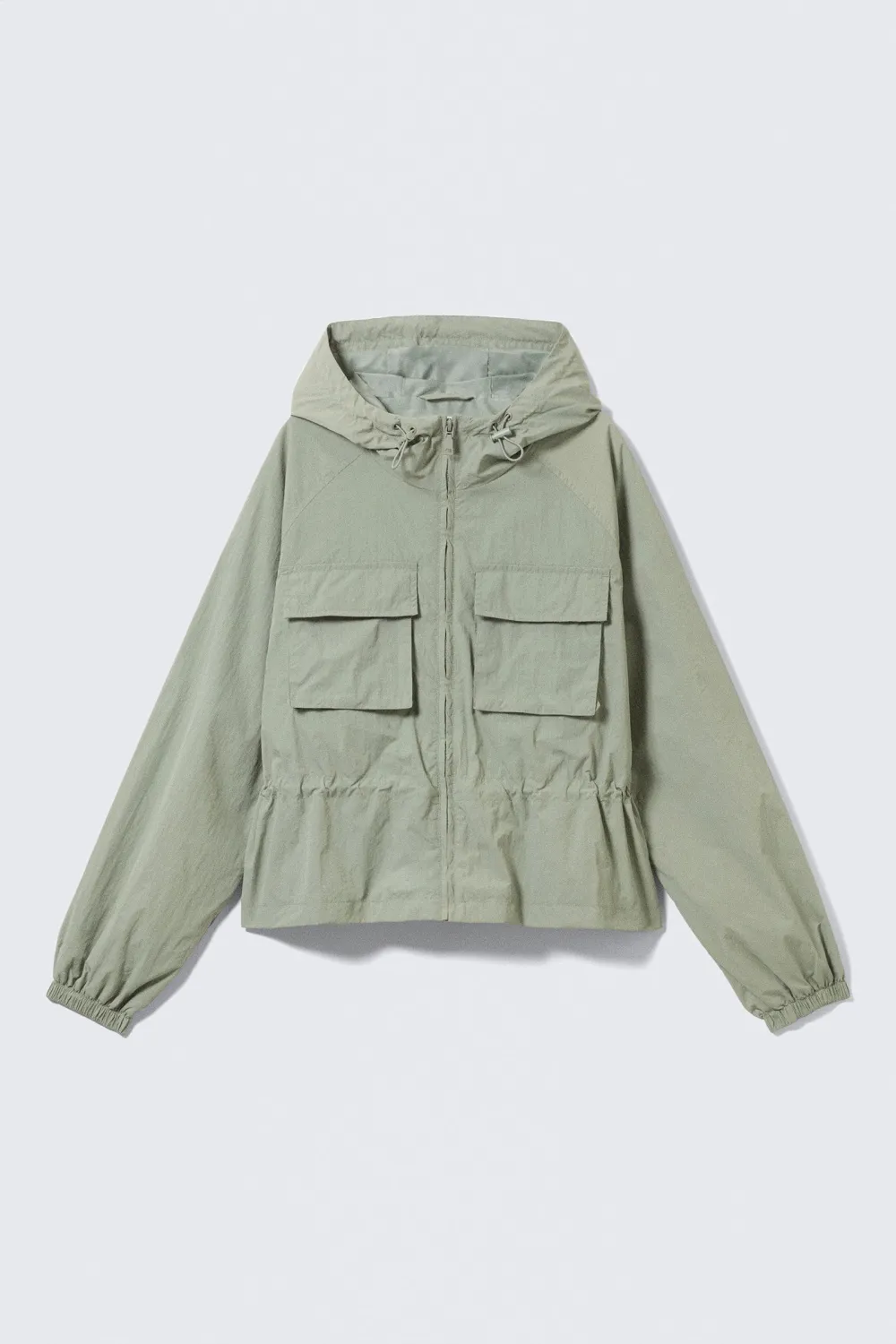 Zip Up Hooded Jacket