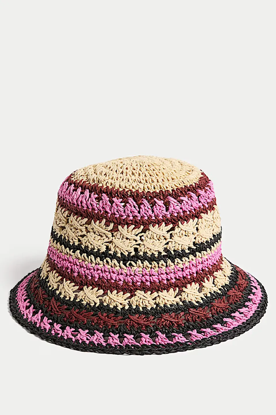 Distressed Cotton Bucket Hat