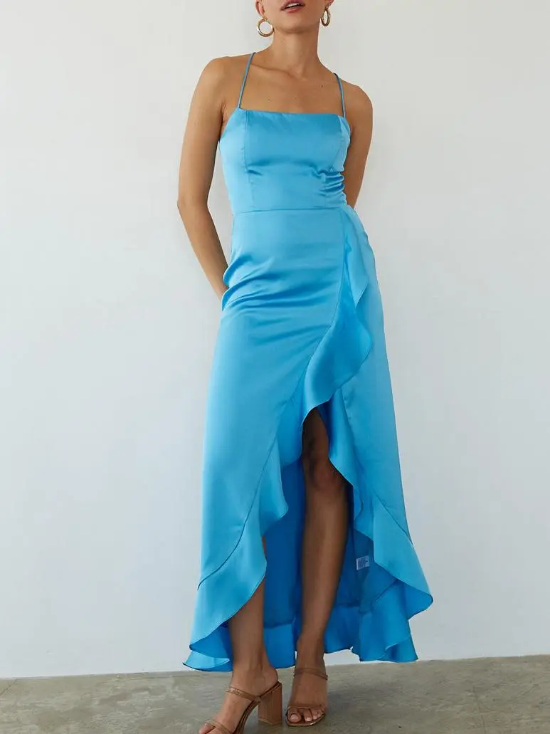 Kimber Floral Ruffle Maxi Dress