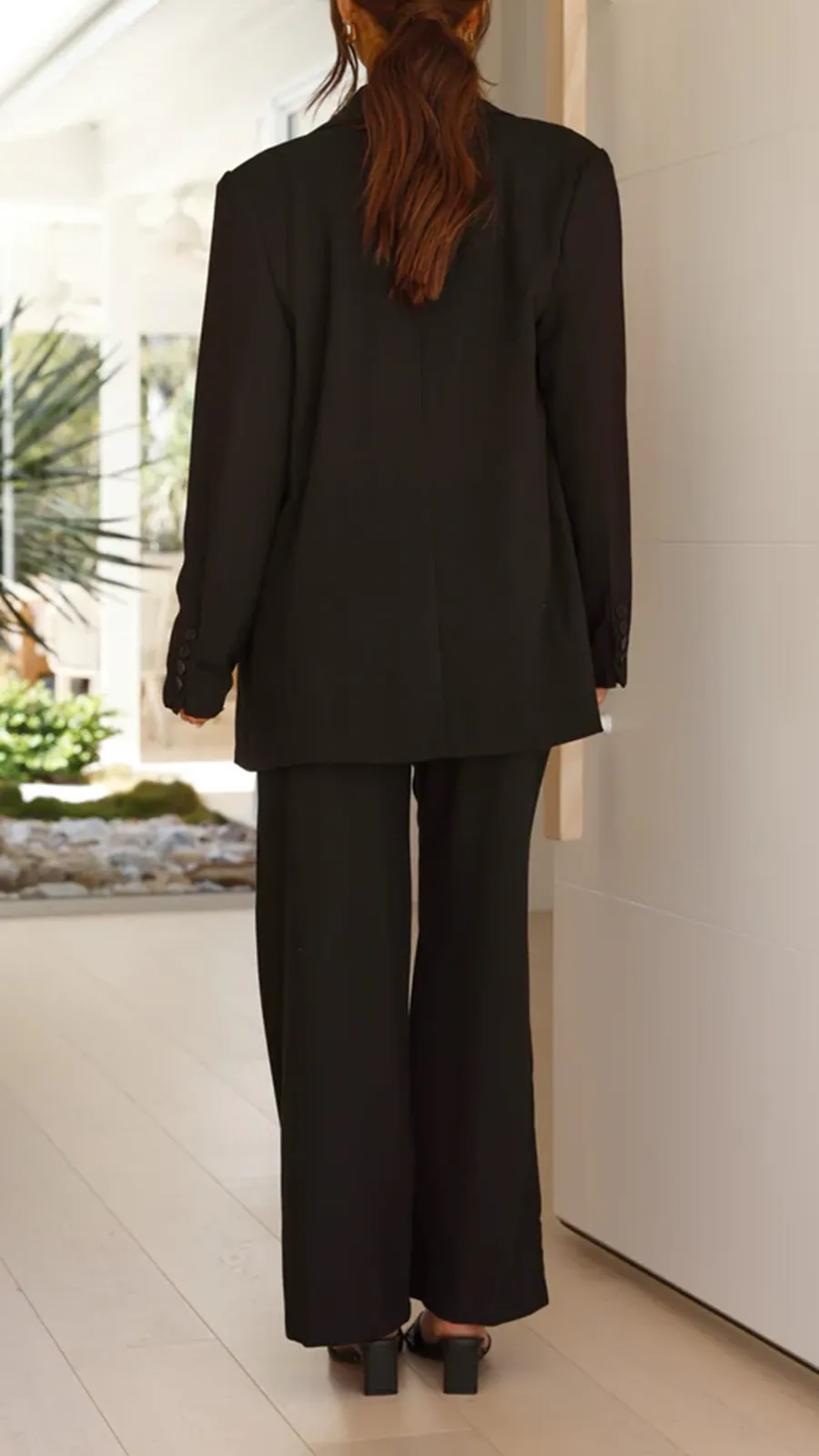 Comfortable Simple Suit Jacket