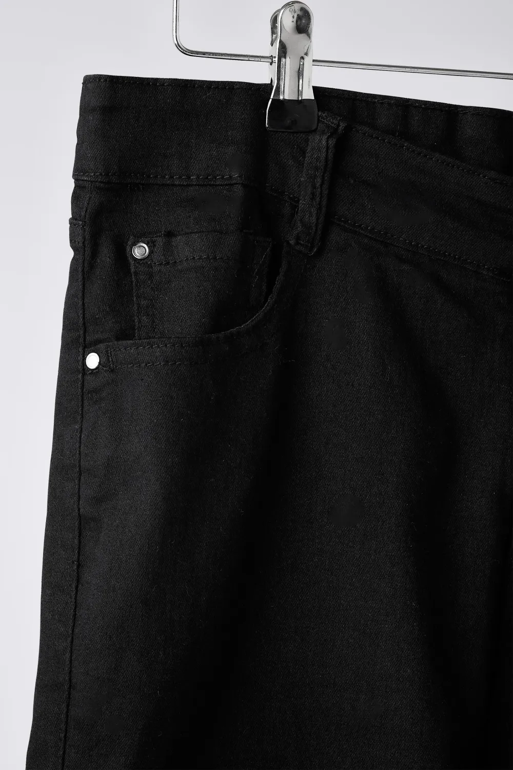 EVANS Curve Black High Waisted Skinny Jeans