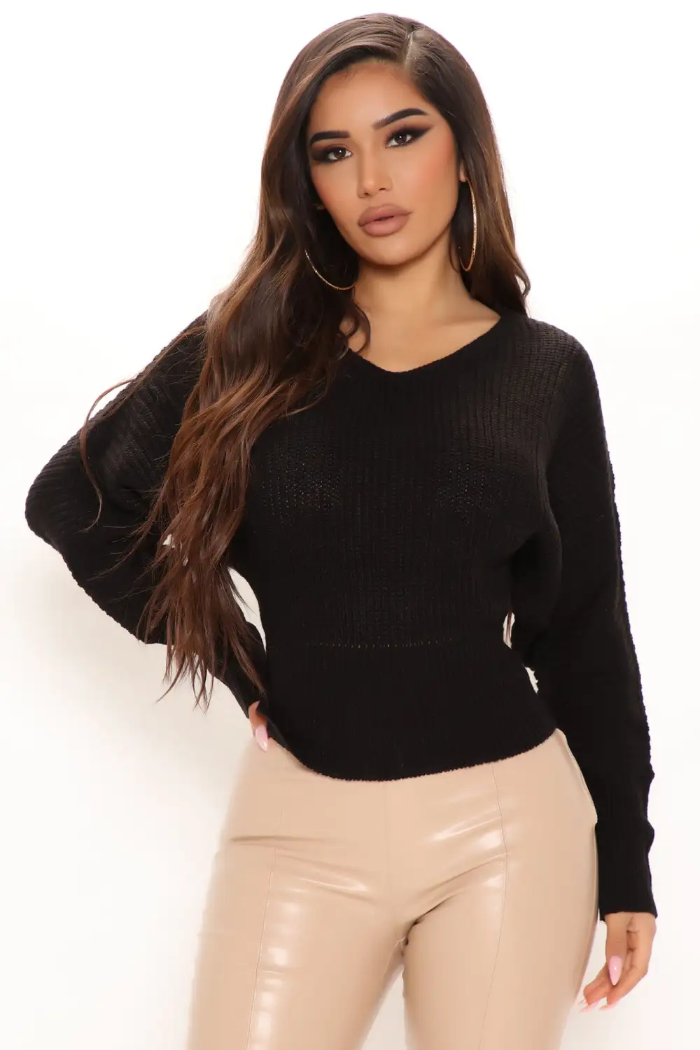Chilly Nights Sweater - Black