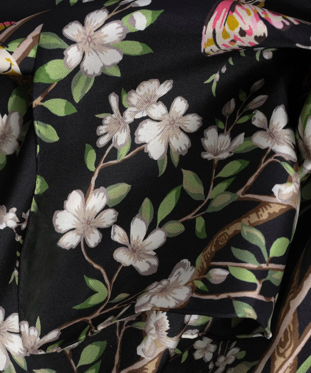 Spring Unfolding Casual Style Silk Oblong Scarf