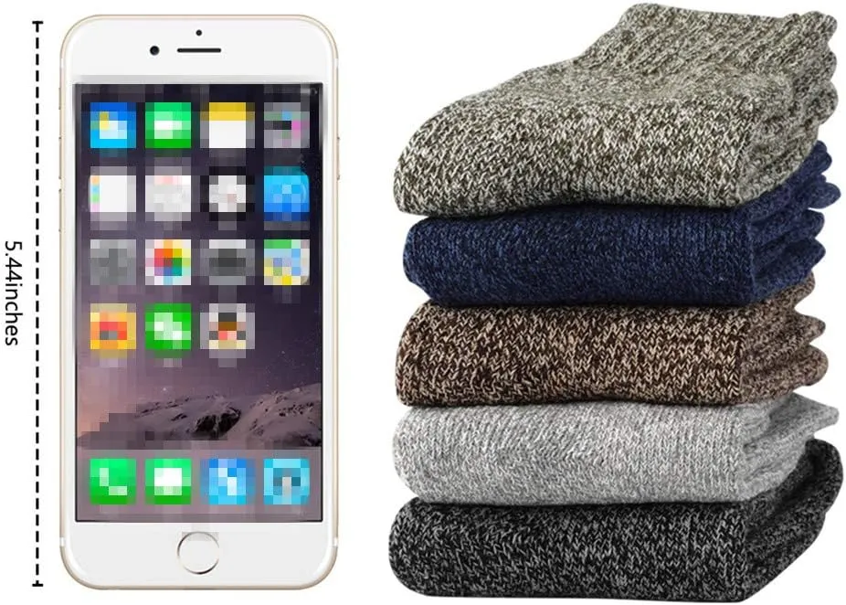 Jeasona Wool Socks for Women Warm Winter Thermal Thick Socks Gifts for Women Mom