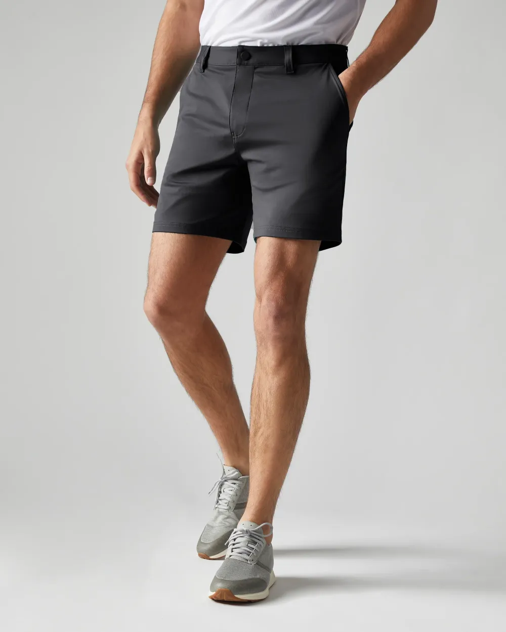 Beige Regular - Fit Men's Shorts