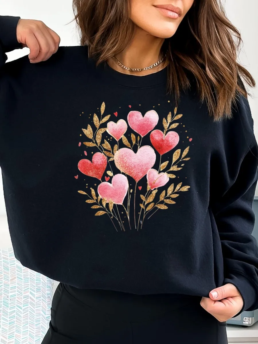 Heart Bouquet Sweatshirt
