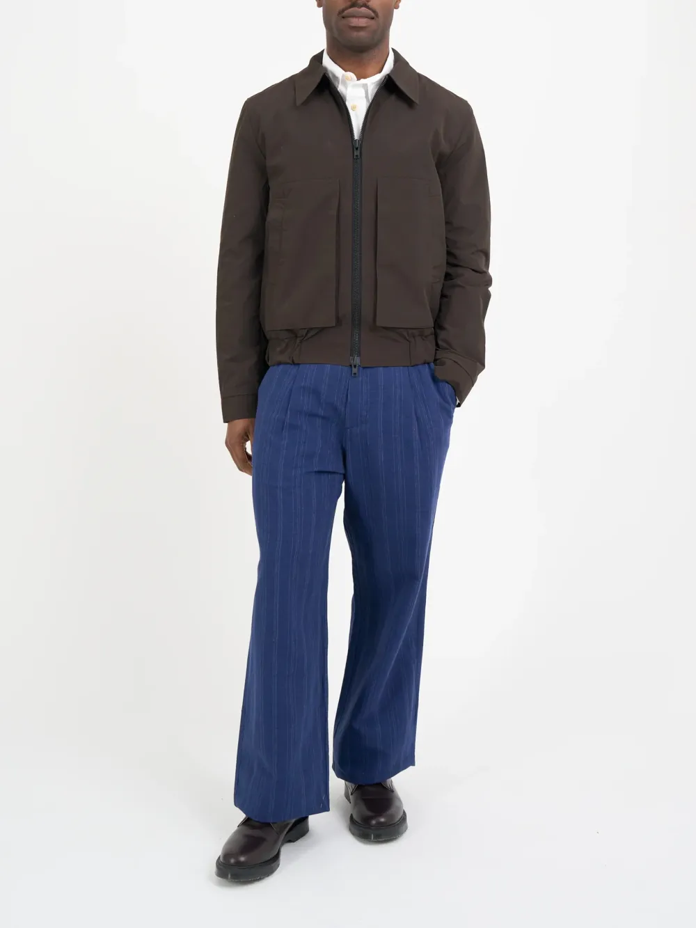 Brown Long Sleeve Jacket