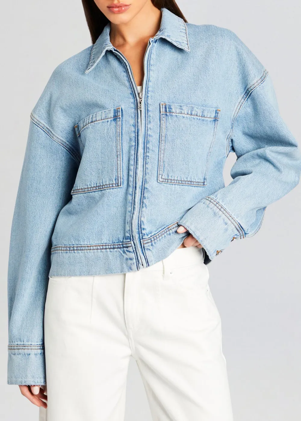 Light Blue Denim Jacket