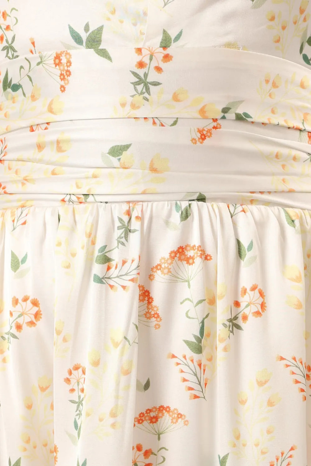 ELEGANT PRINTED OFF-THE-SHOULDER DRESS