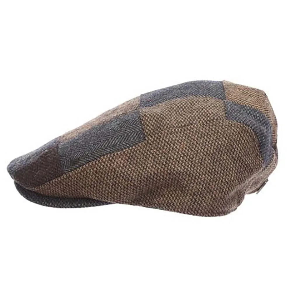 Patchwork Flat Cap