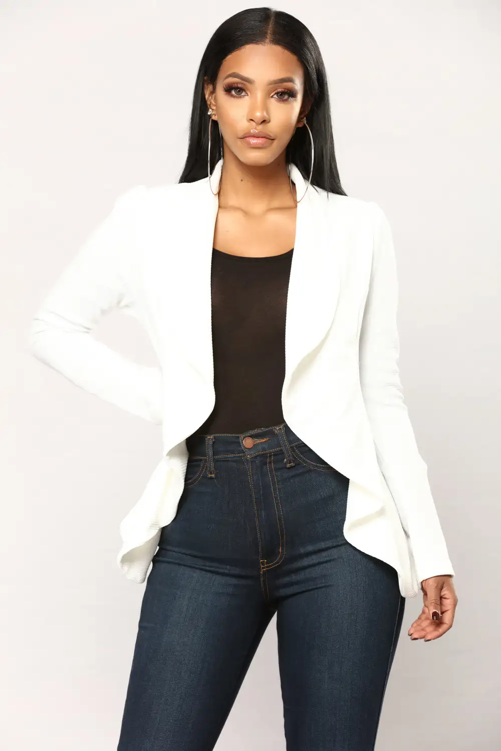 Meet And Greet Blazer - Ivory