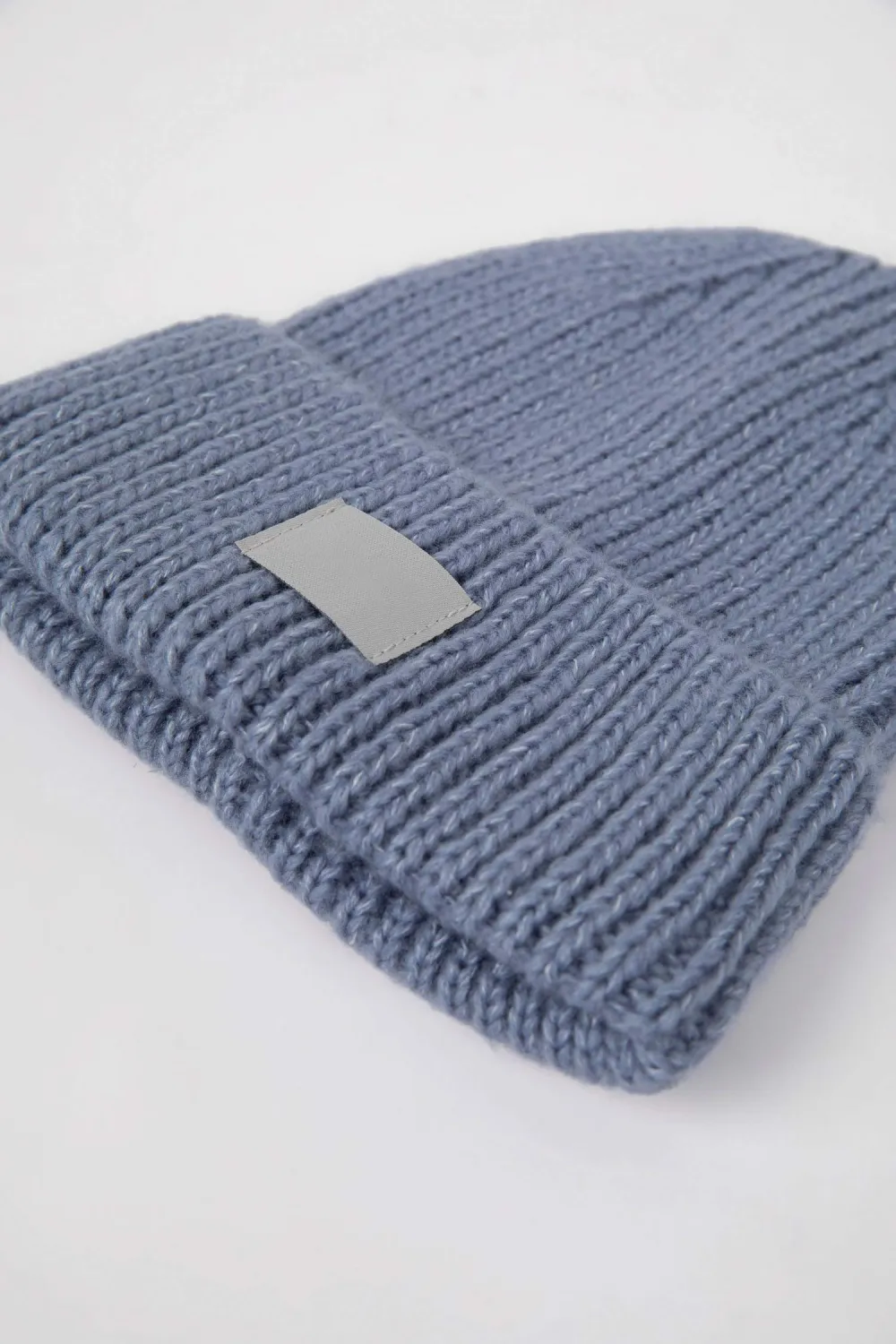 Blue Casual Warm Beret
