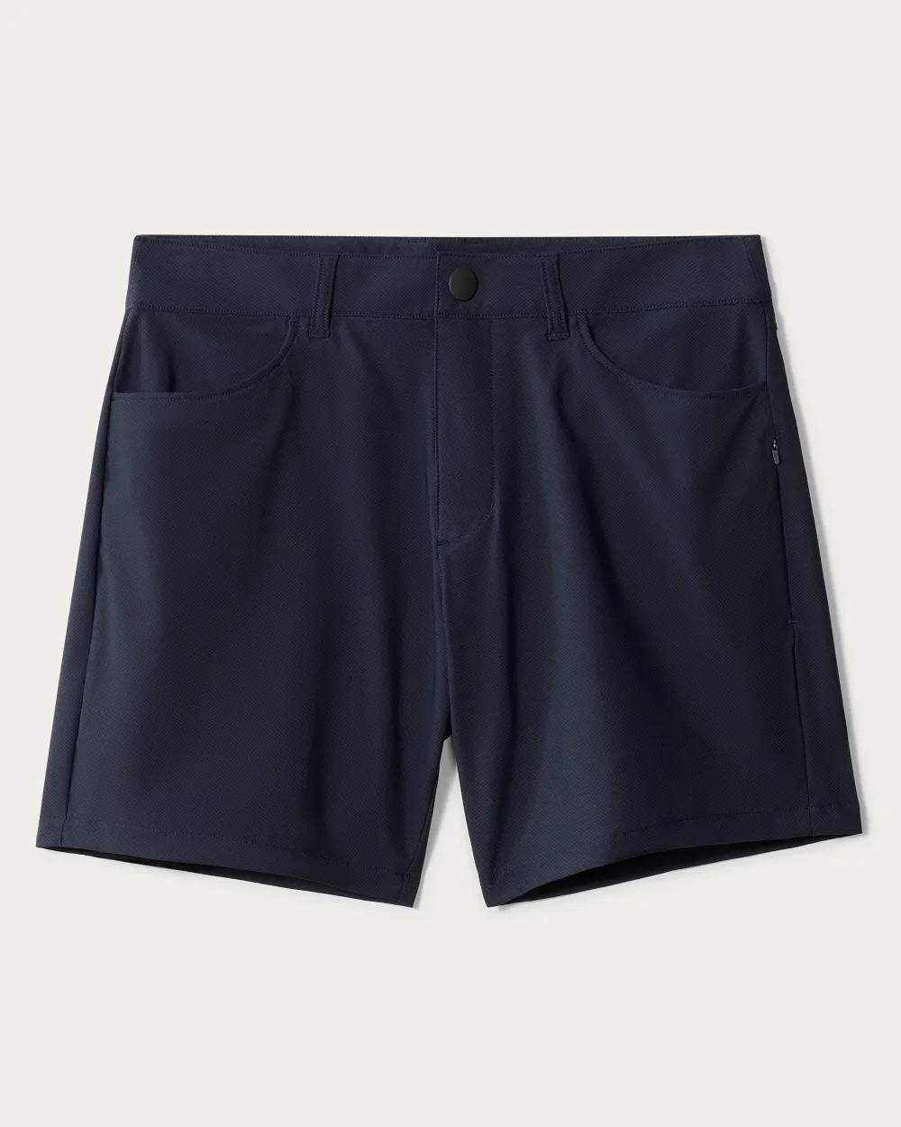 Gray Slim - Fit Men's Shorts