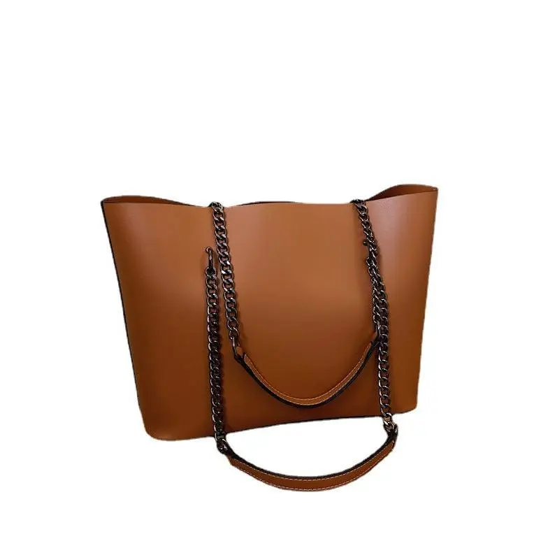 Roomy Chain Strap Tote Bag