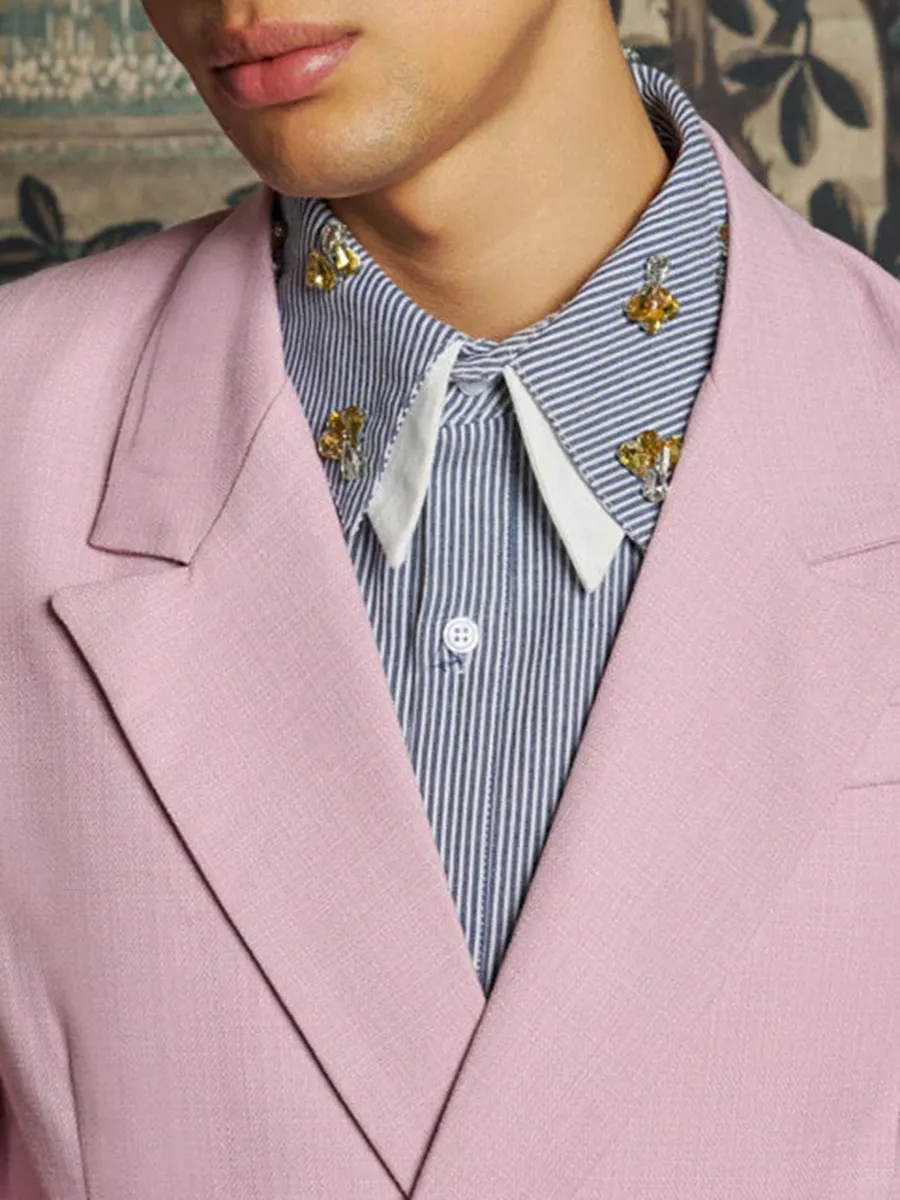 Daily Woven Long Sleeve Blazer