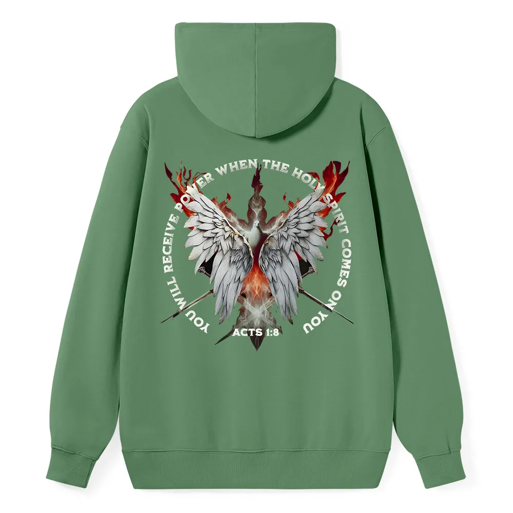 You Will Receive Power Classic Christian Hoodie