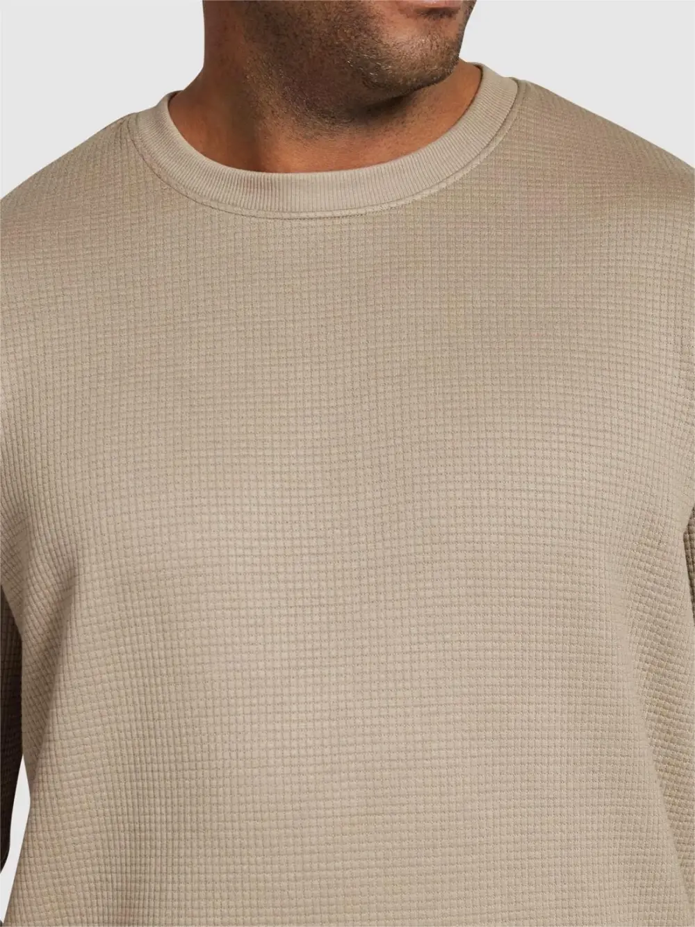 JACQUARD CREW SWEAT