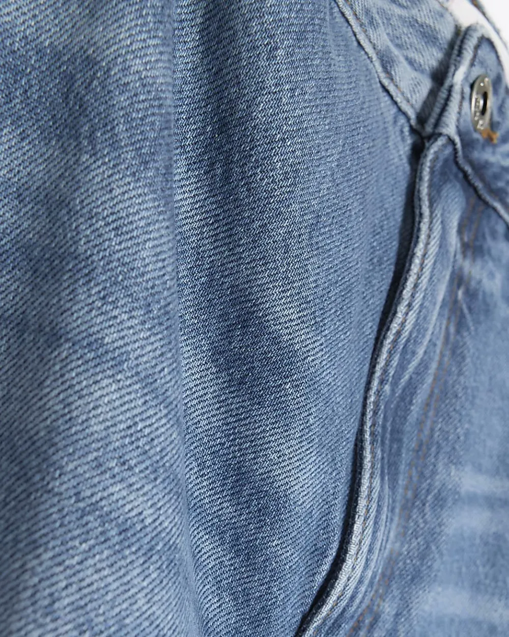 Simple Design All-Match Solid Color Women's Jeans