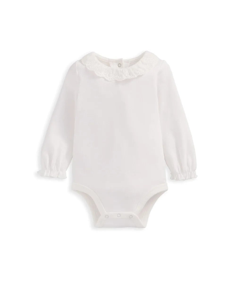 Crinkle Dungarees & Bodysuit Outfit Set - Pink