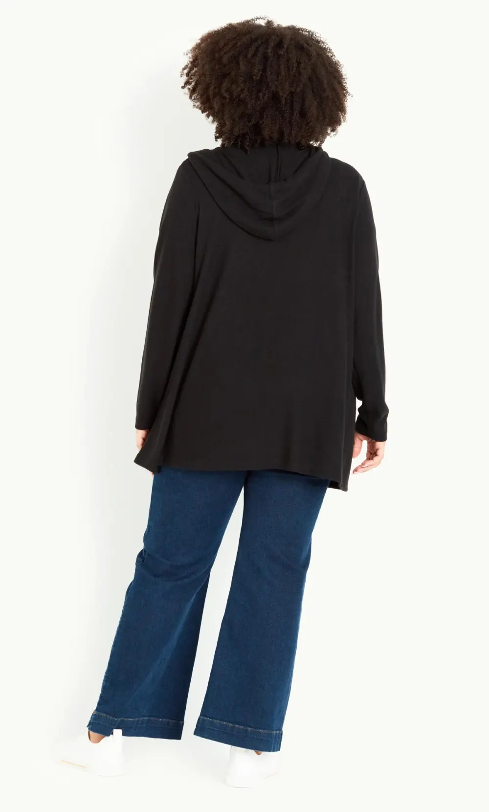 Evans Black Soft Touch Cardigan