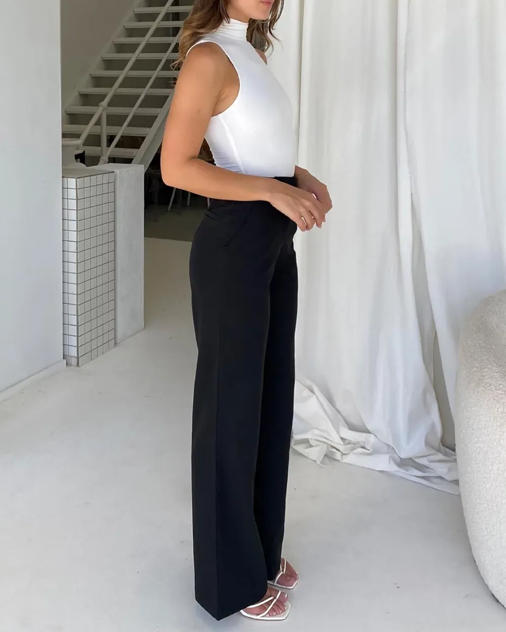 Black Wide Leg Pants