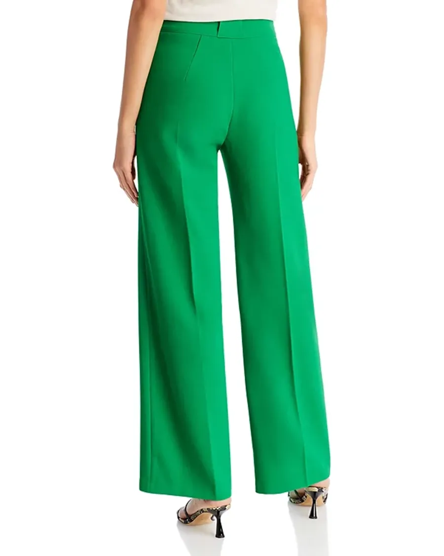 Belt Loops Wide Leg Pants