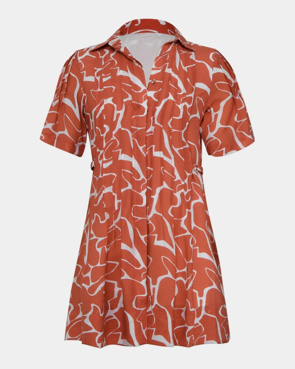 Relaxed Style Sunshine Pleated Dress