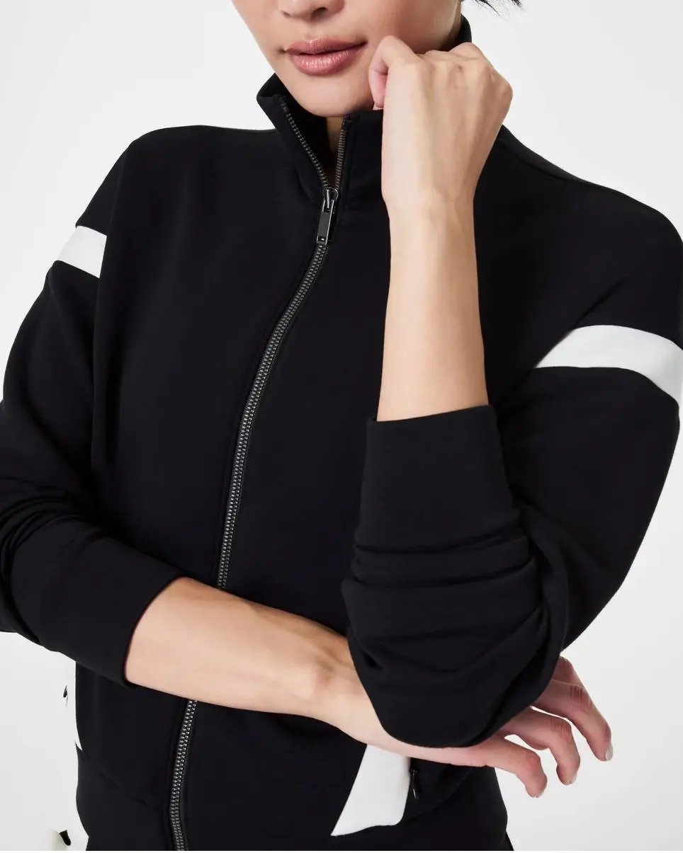 Striped Track Jacket