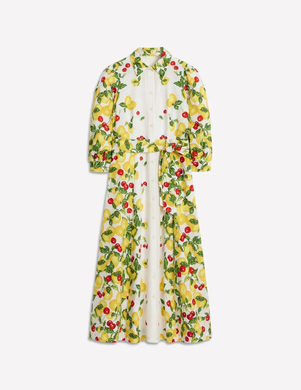 Clara Linen Blend Shirt Dress