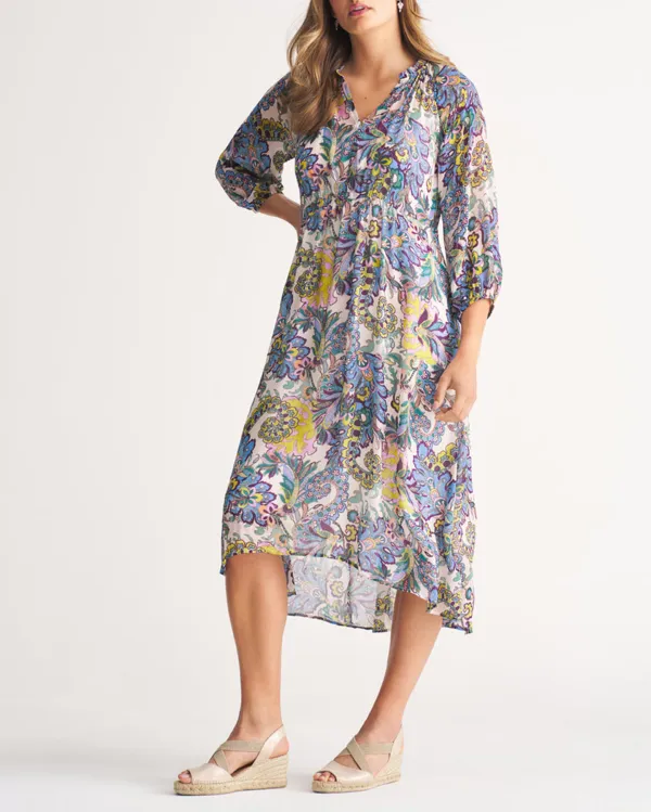 Printed Georgette Dress