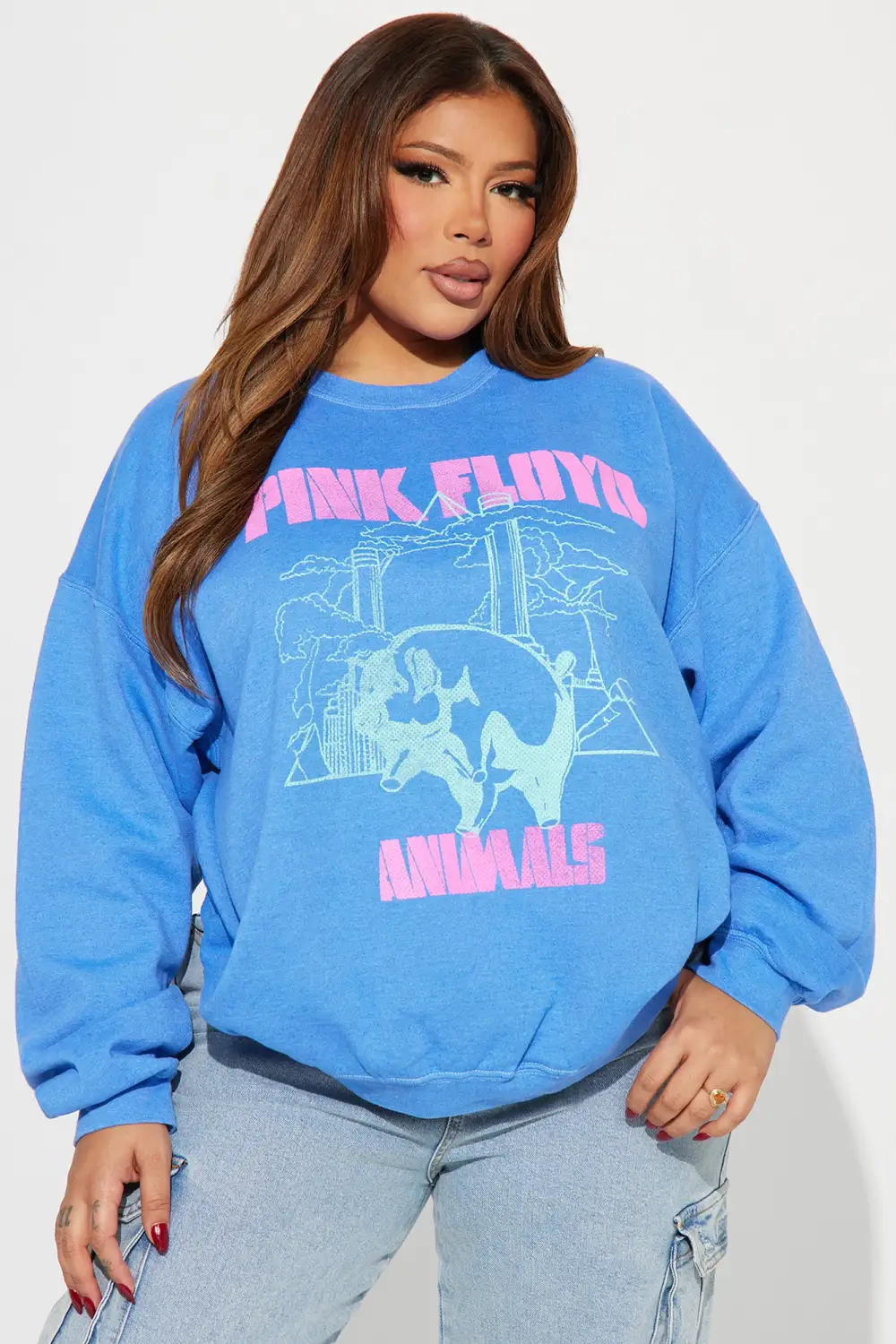 Pink Floyd Animals Sweatshirt - Blue