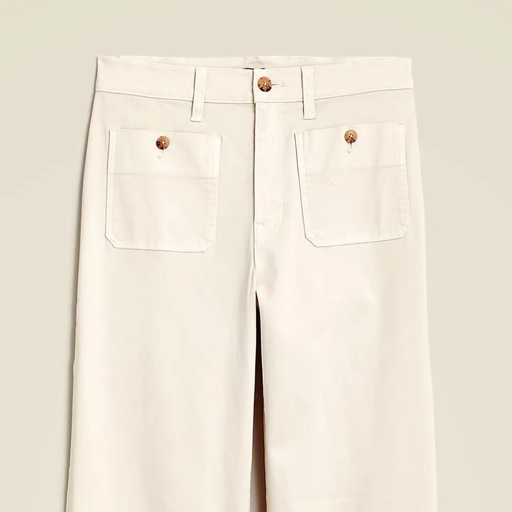 Sailor Slim Wide-Leg Chino Pants