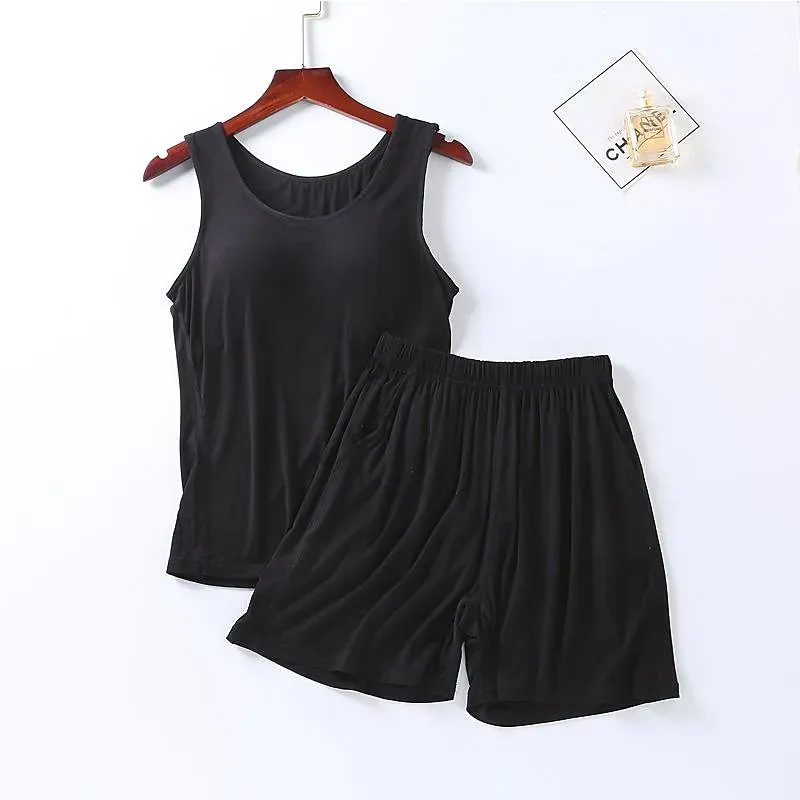 Women's Sports Suit With Built-In Bra