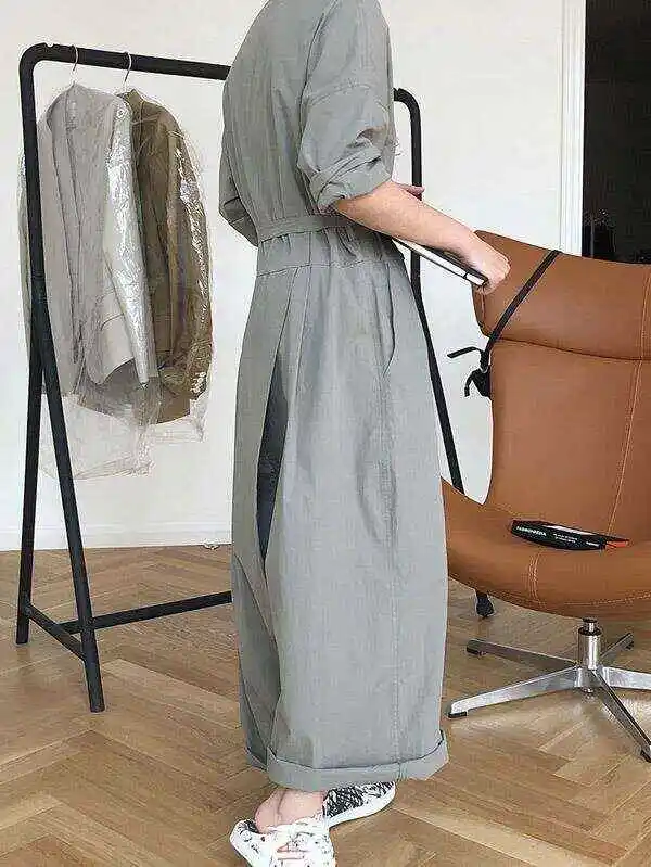 Original Empire Elasticity Wide Leg Jumpsuits