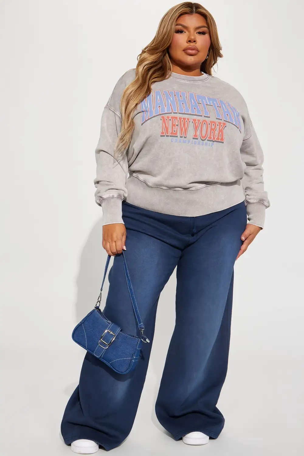 Manhattan Sweatshirt - Grey/combo