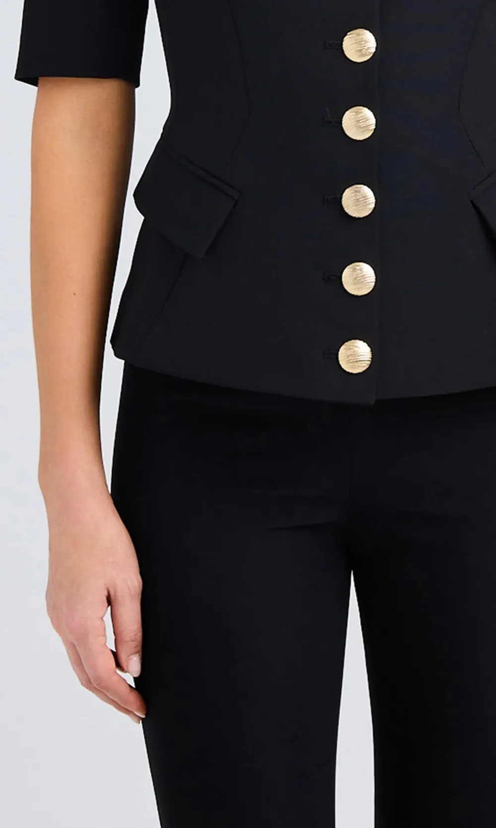 Casual Straight-Leg Pants