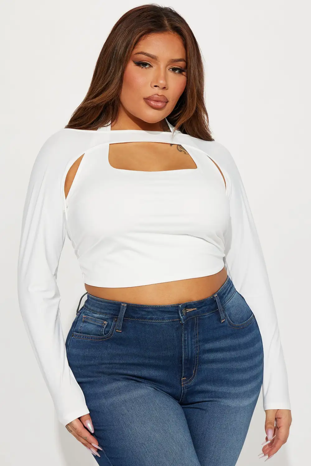 On The Move Top - Ivory