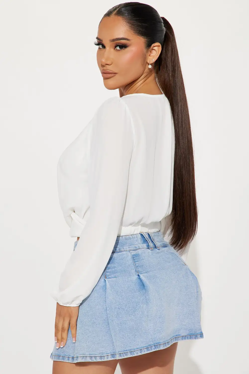 Lydia Blouse Top - Off White