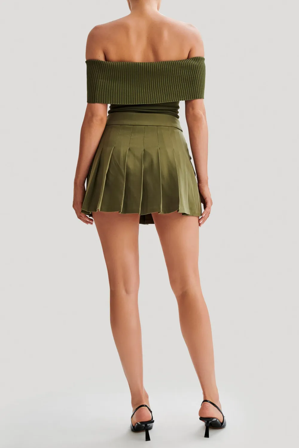 Off Shoulder Knit Top